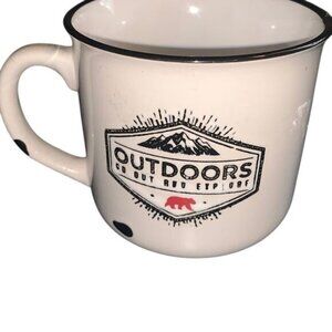 Outdoors "Stay Wild" Ceramic Mug With Handle